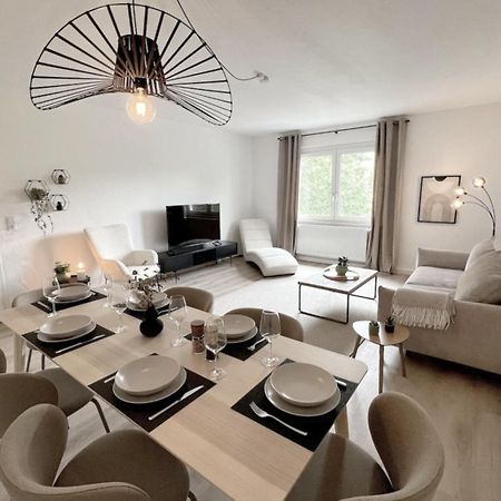 Ferienwohnung Design Am Rhein - Traumlage Rheinufer I Kueche I Oeffentl Parkplaetze Bingen am Rhein Exterior foto