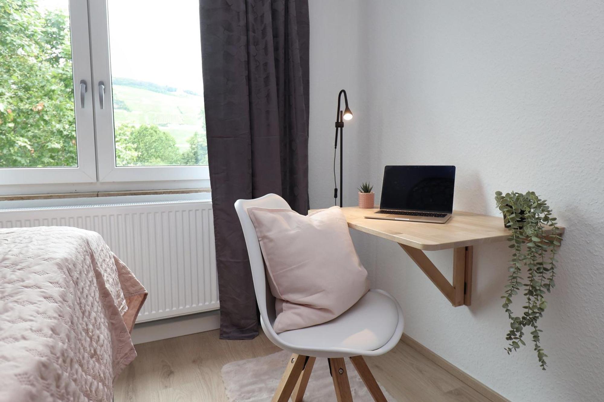 Ferienwohnung Design Am Rhein - Traumlage Rheinufer I Kueche I Oeffentl Parkplaetze Bingen am Rhein Exterior foto