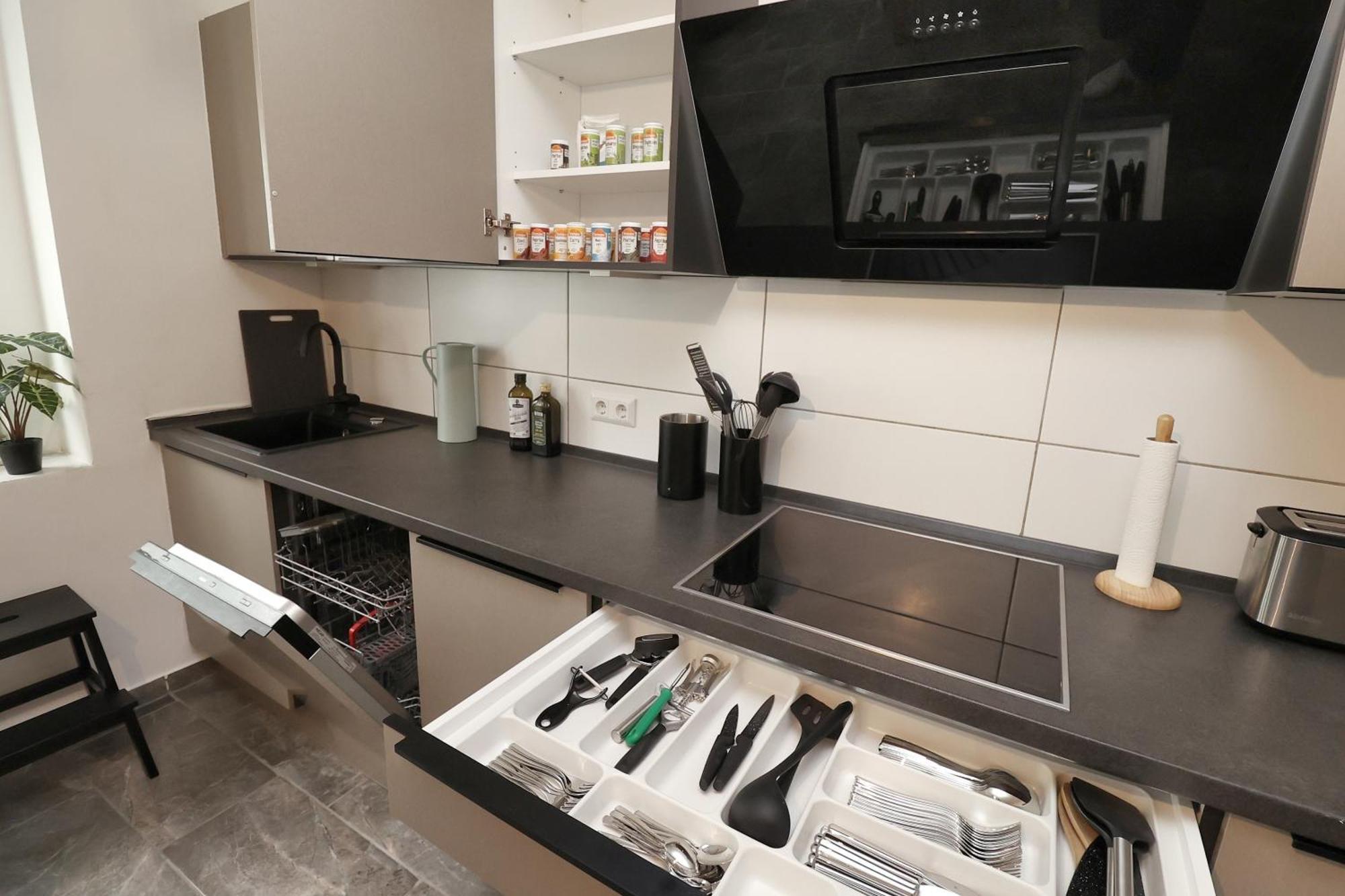 Ferienwohnung Design Am Rhein - Traumlage Rheinufer I Kueche I Oeffentl Parkplaetze Bingen am Rhein Exterior foto
